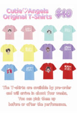 [Pre-order only] Cutie♡Angels Original T-Shirts